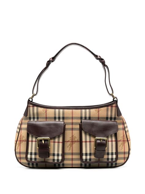 used burberry bags|burberry vintage check shoulder bag.